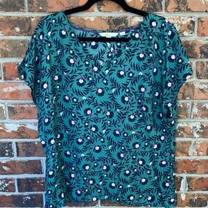 Boden silk blend top